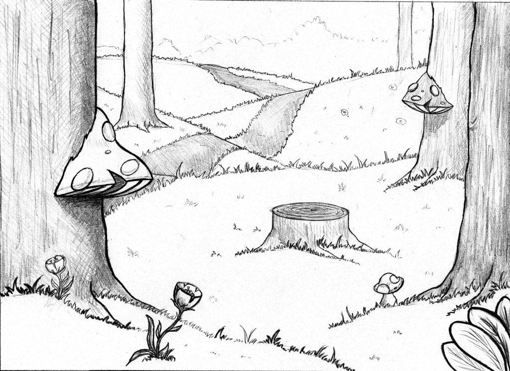 Trouble-melissa-background01